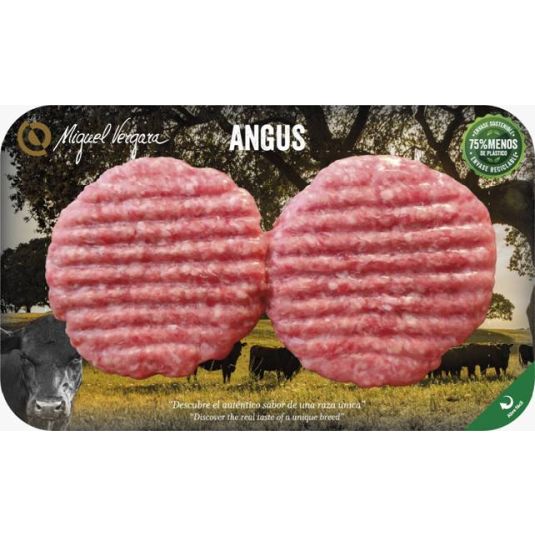 BURGER meat VACUNO ANGUS 2X160G MIGUEL VERGARA