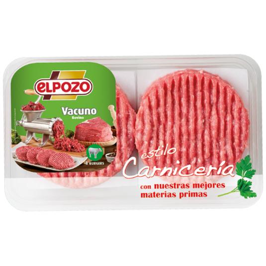 BURGER MEAT 360G VACUNO ELPOZO