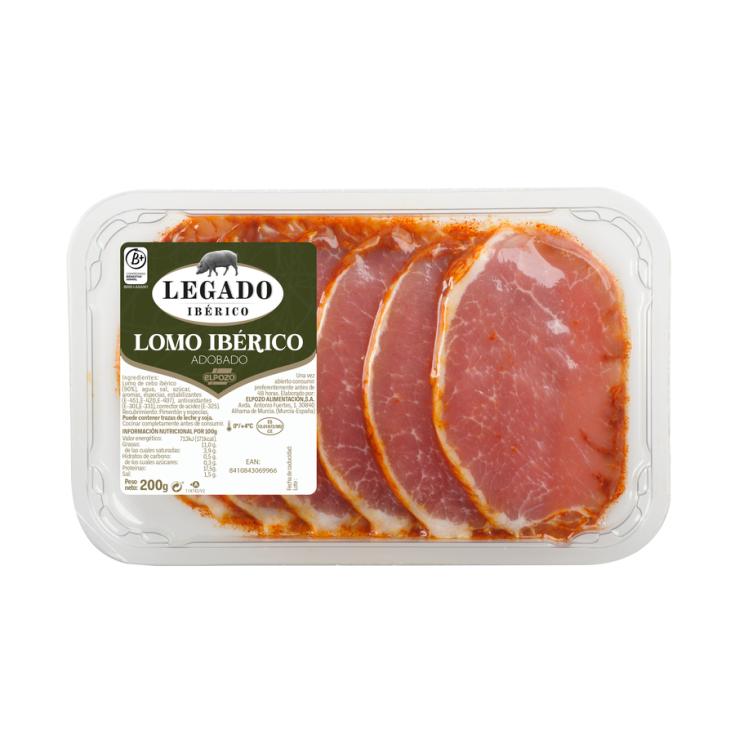 CINTA DE LOMO IBÉRICO ADOBADO EL POZO 200G