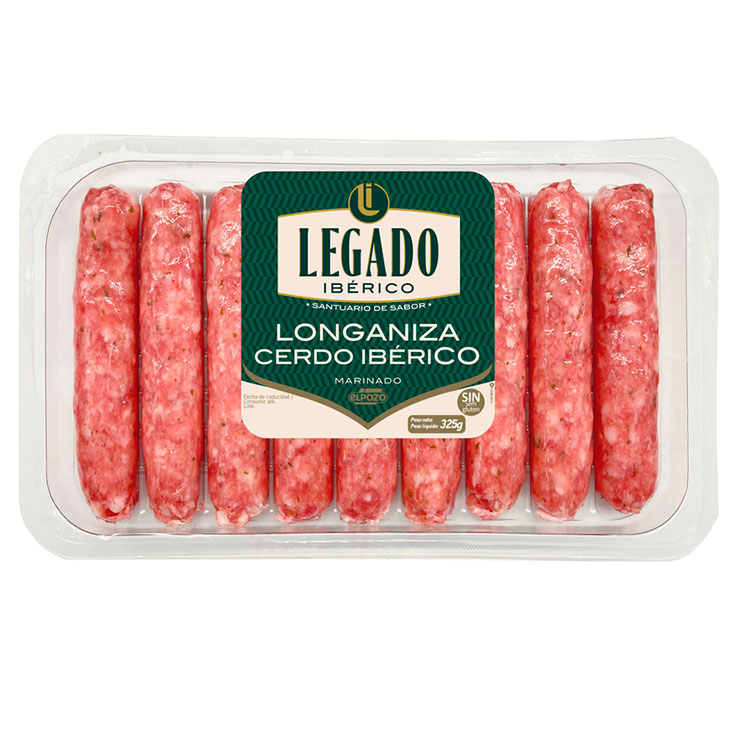 LONGANIZA DE CERDO IBERICO LEGADO IBERICO 325G
