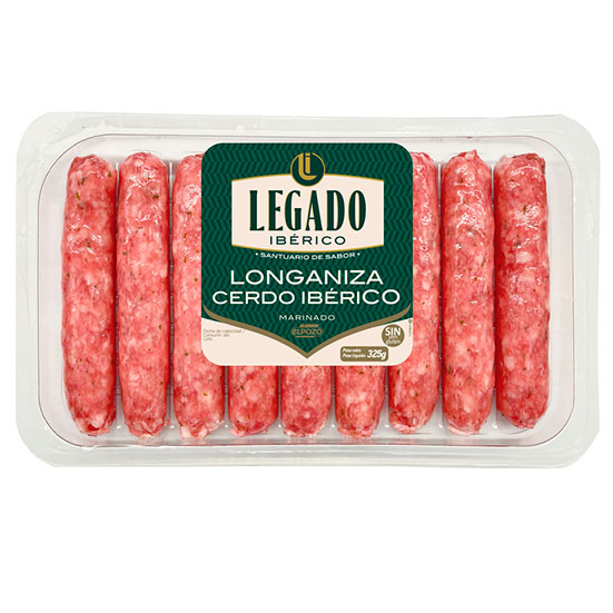 LONGANIZA DE CERDO IBERICO LEGADO IBERICO 325G