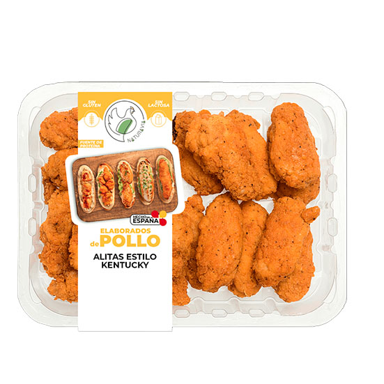 ALITAS DE POLLO CRUNCHY KENTUCKY NATURAVIA