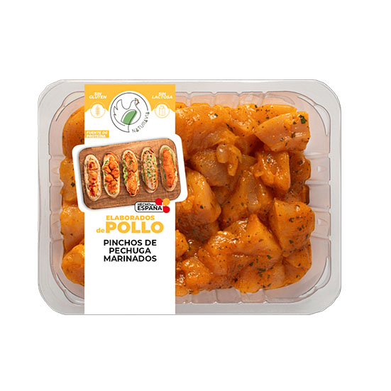 DADOS PECHUGA POLLO PINCHO NATURAVIA