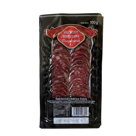 SALCHICHÓN IBÉRICO LONCHAS CANPIPORK 100G