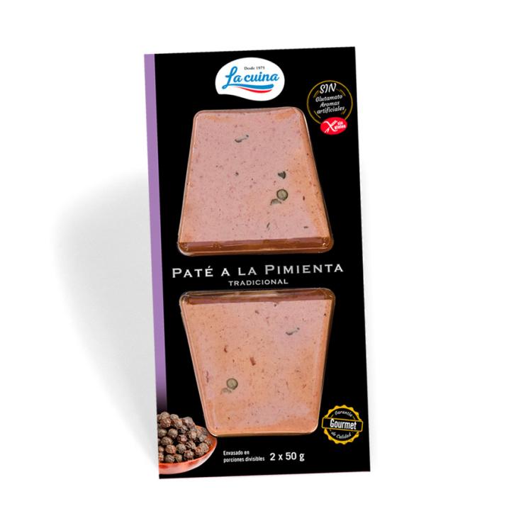 PATÉ PIMIENTA LA CUNIA P2 50G/U