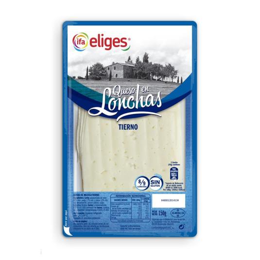 QUESO TIERNO LONCHA IFA ELIGES 150G