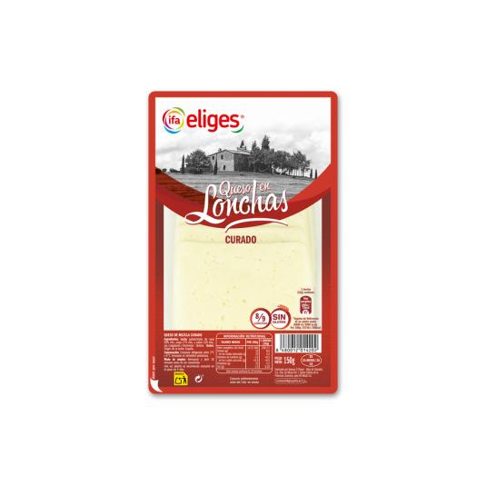 QUESO CURADO LONCHA IFA ELIGES 150G