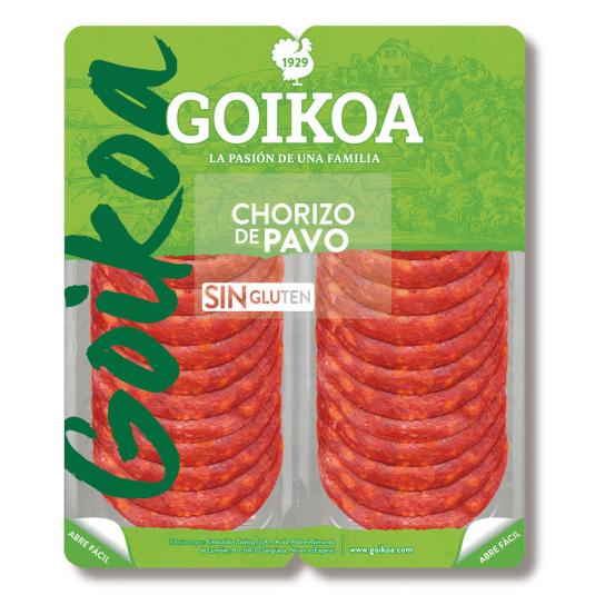 CHORIZO PAVO LONCHAS GOIKOA P2 75G/U