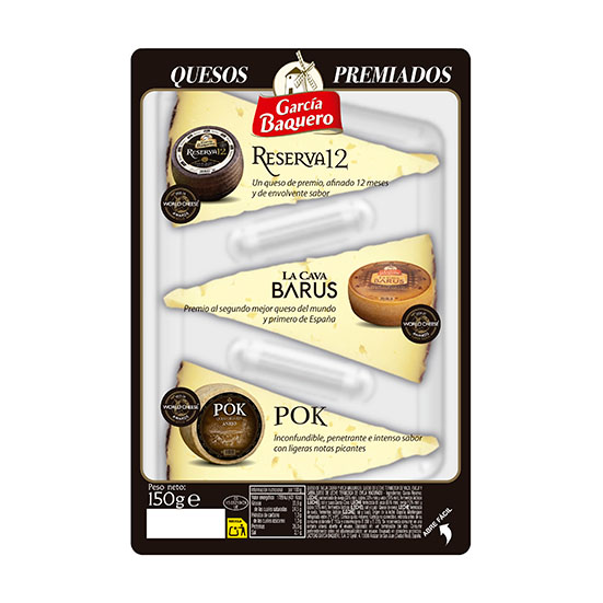 Tabla de queso selección gourmet García Baquero 150g