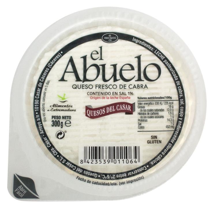 QUESO DE CABRA FRESCO EL ABUELO 300G