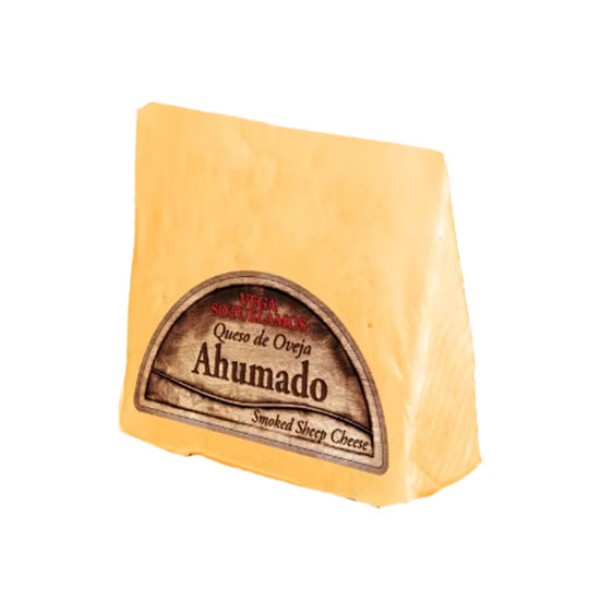 Cuña de queso oveja ahumado Vegasotuelamos 200g