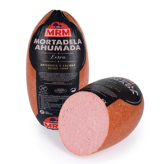MORTADELA AHUMADA  EXTRA M.R.M.