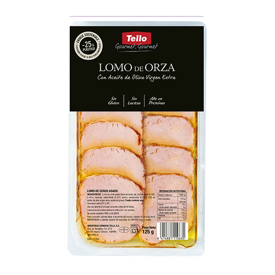 Lomo orza Tello 125g