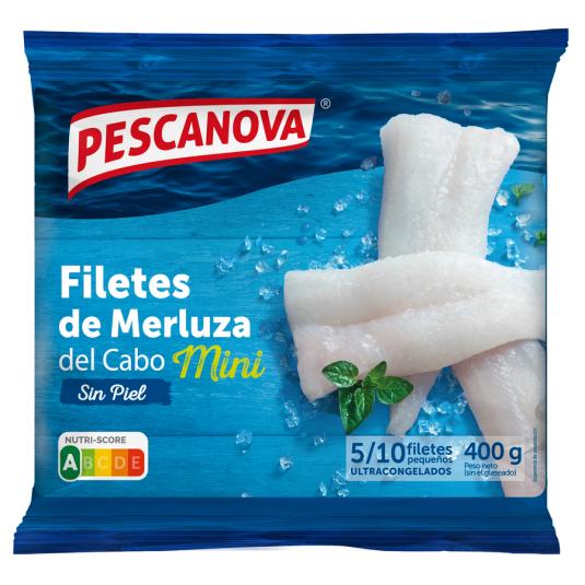 FILETE MERLUZA S/PIEL BABY PESCANOVA 400G