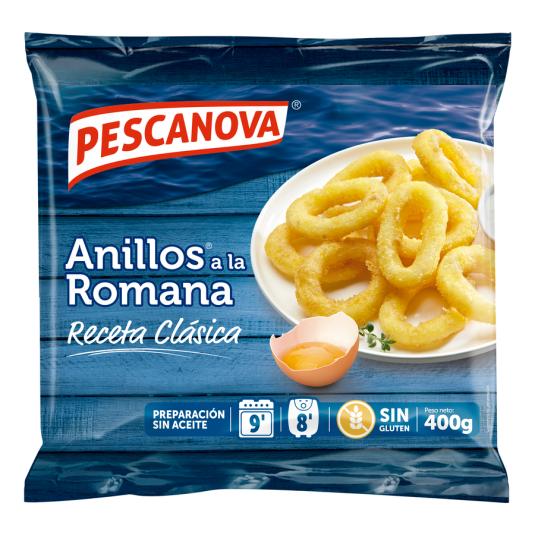 ANILLOS ROMANA S/GLUTEN PESCANOVA 400G