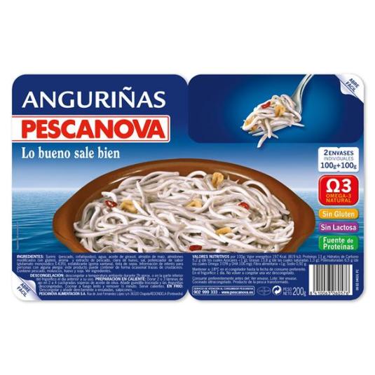 ANGURIÑAS  PESCANOVA P2 100G/UD