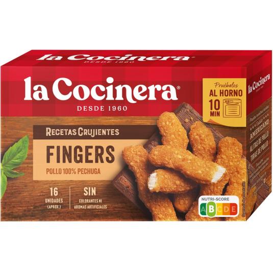 FINGERS POLLO LA COCINERA 320G