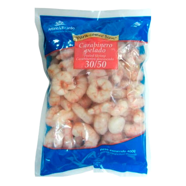 CARABINERO PELADO AYR 60/90 400G