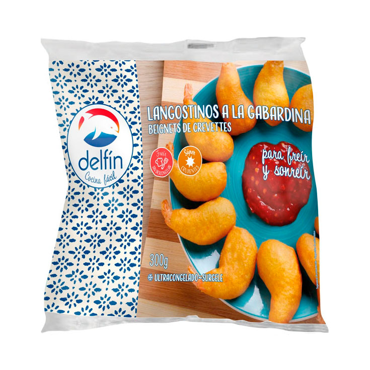 LANGOSTINO GABARDINA DELFÍN 300G