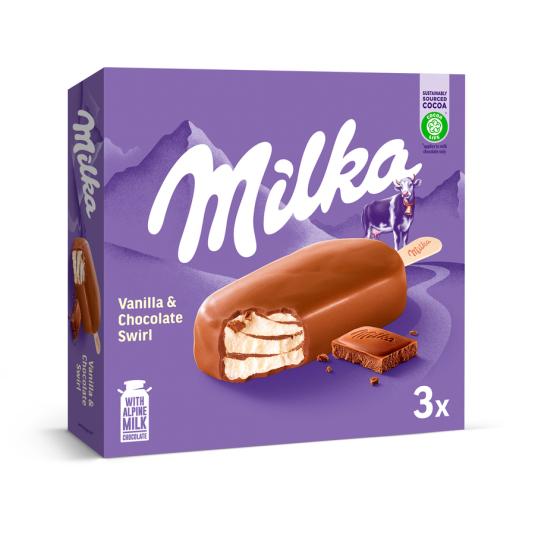 BOMBON VAINILLA MILKA P3X90ML