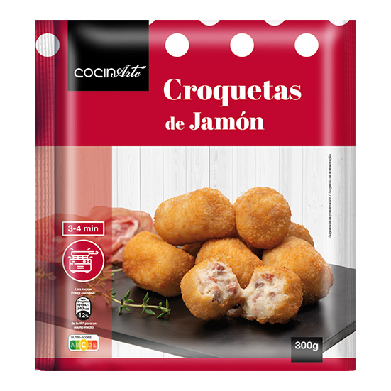 CROQUETA JAMON COCINARTE 300G