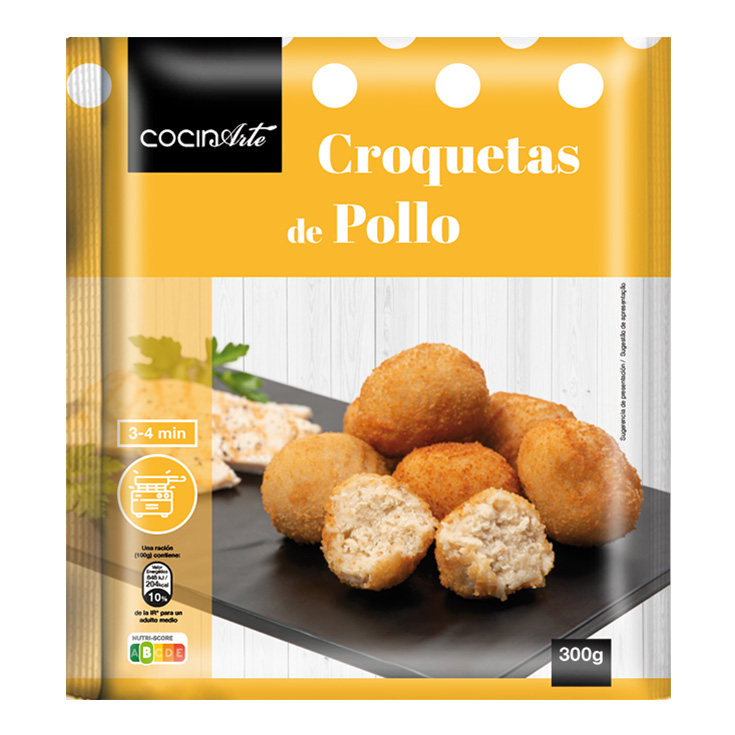 CROQUETA DE POLLO COCINARTE 300G