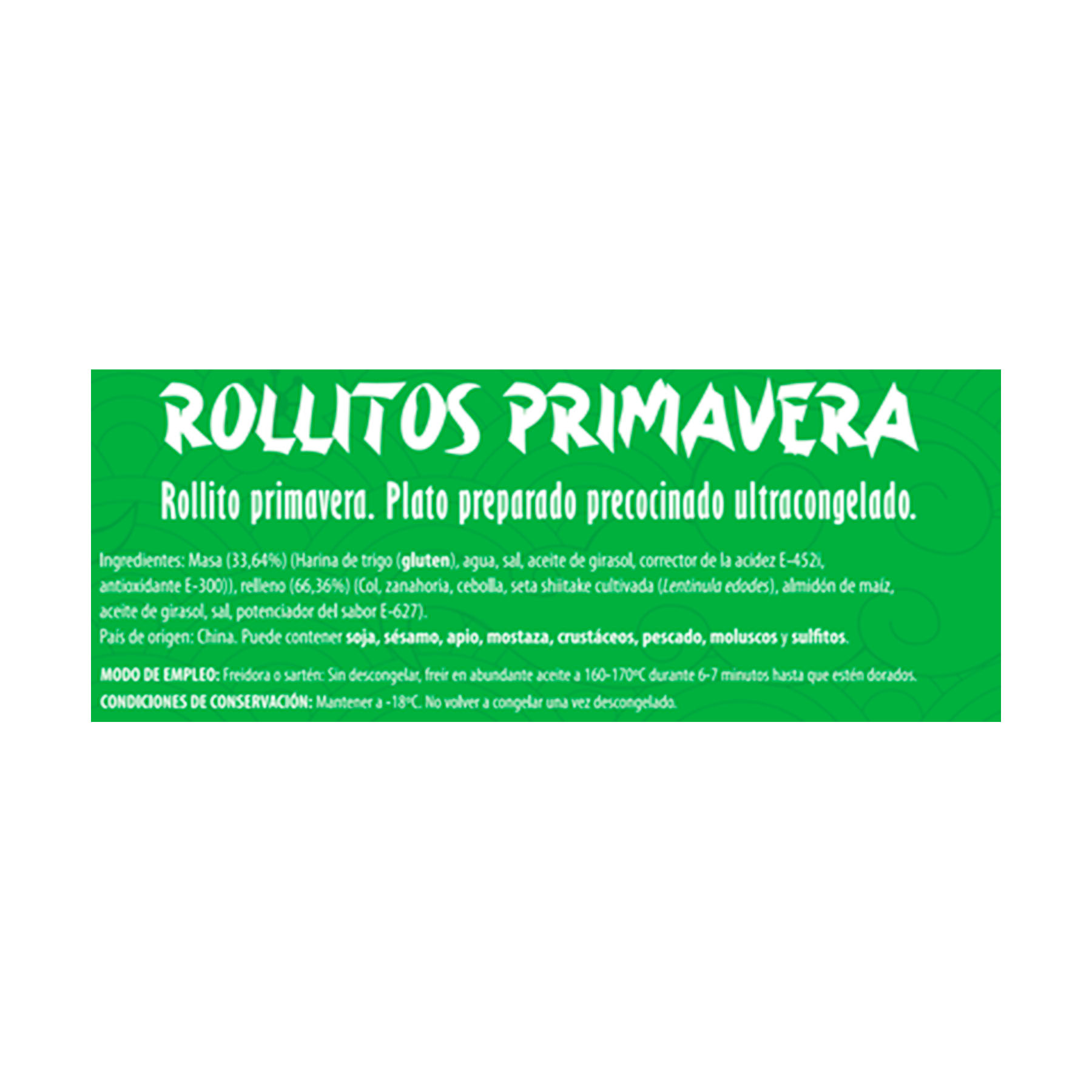 ROLLITO PRIMAVERA  EXKIMO 300G