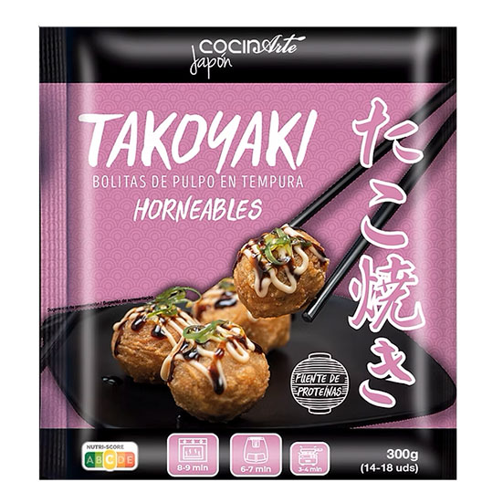 TAKOYAKI DE PULPO COCINARTE 300G