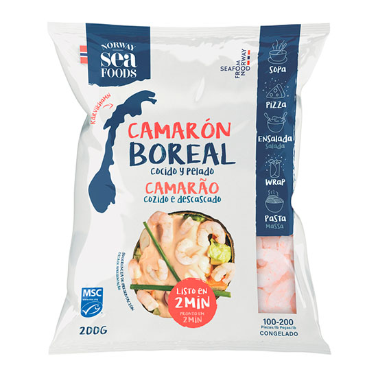 CAMARON BOREAL NORWAY SEAFOODS 200G
