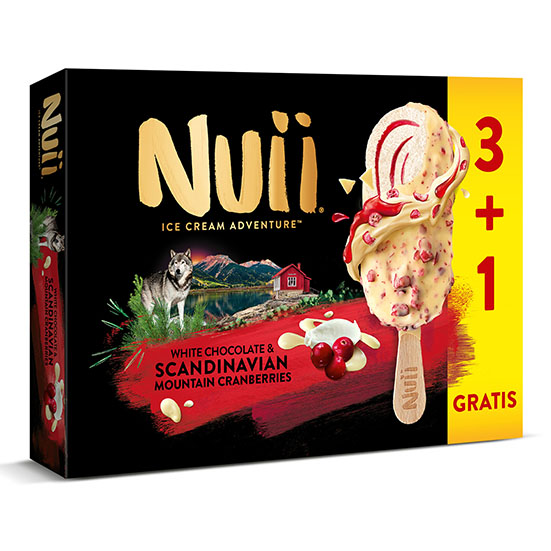 Bombon mascarpone arandanos rojos Nuii p3+1 90ml