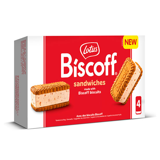 SANDWICH  BISCOFF P4X80ML