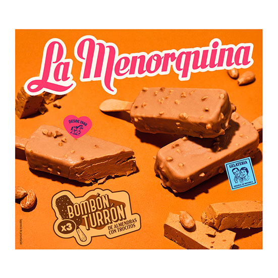 BOMBON TURRON LA MENORQUINA P3X100ML