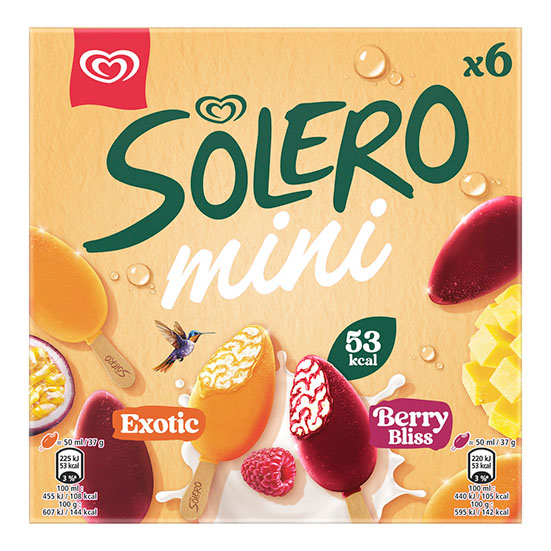 HELADO MINI MIX SOLERO P6X50ML