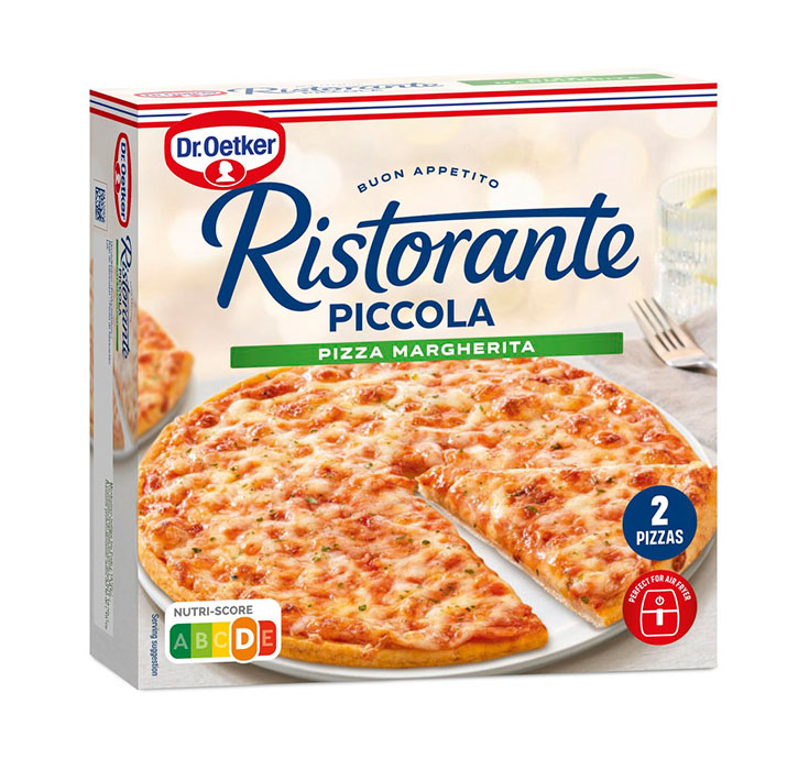 Pizza ristorante piccola margarita Dr oetker 270g