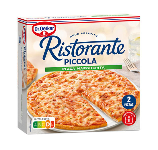 Pizza ristorante piccola margarita Dr oetker 270g