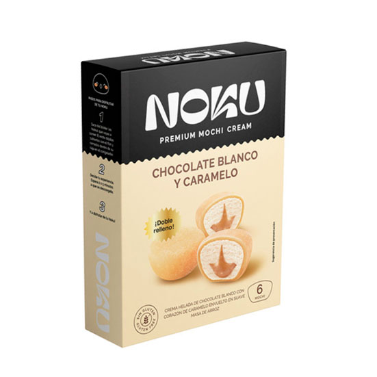 MOCHI CHOCO & CARAMELO BLANCO NOKU 210G