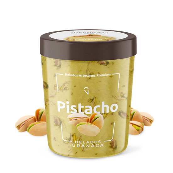 Tarrina pistacho Helados granada 500ml