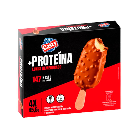 Bombon almendrado de proteinas Casty p4x70ml