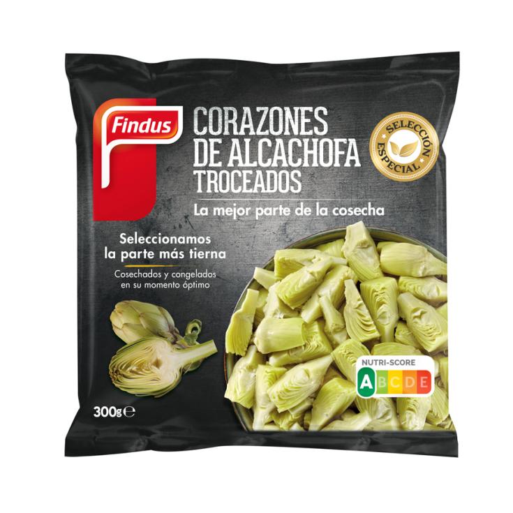 CORAZONES DE ALCACHOFA TROCEADOS FINDUS 300G