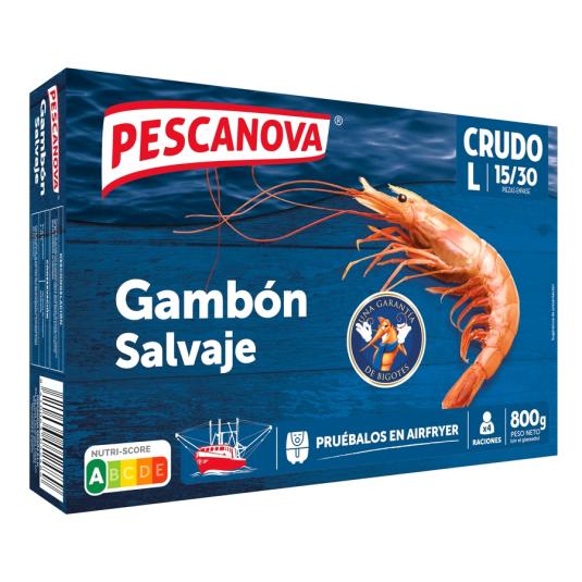 GAMBÓN AUSTRAL GIGANTE ESTUCHE PESCANOVA 800G