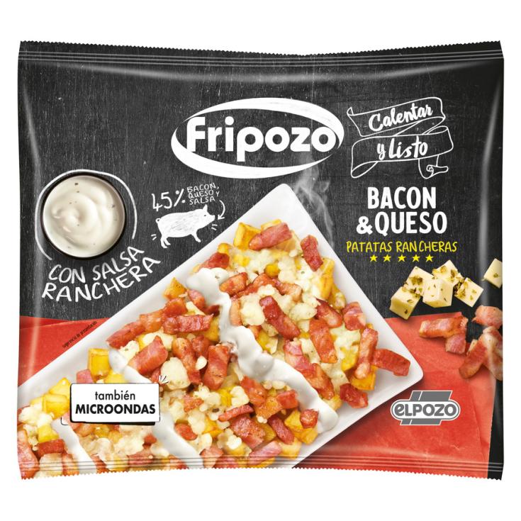 PATATAS CON BACON Y QUESO  FRIPOZO 330G