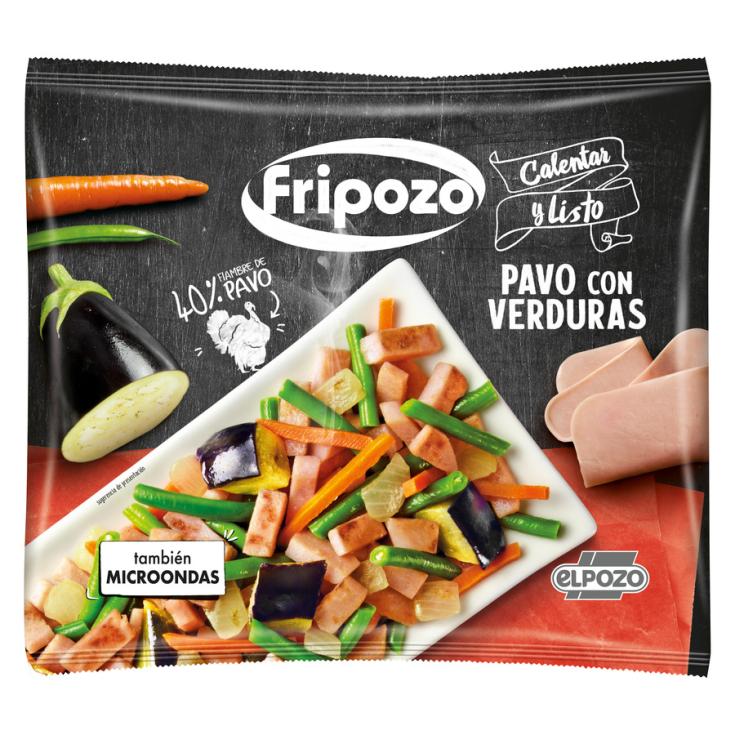 PAVO CON VERDURAS  FRIPOZO 400G