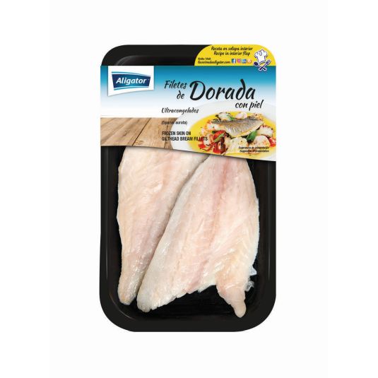 FILETE DORADA C/PIEL AL VACIO ALIGATOR 180G