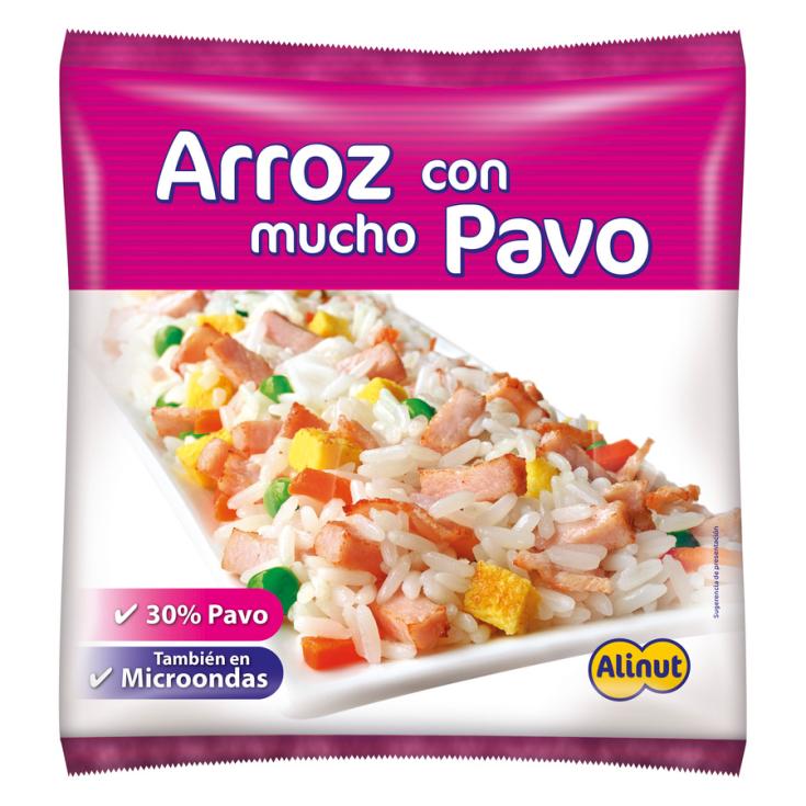 ARROZ CON PAVO ALINUT 240G
