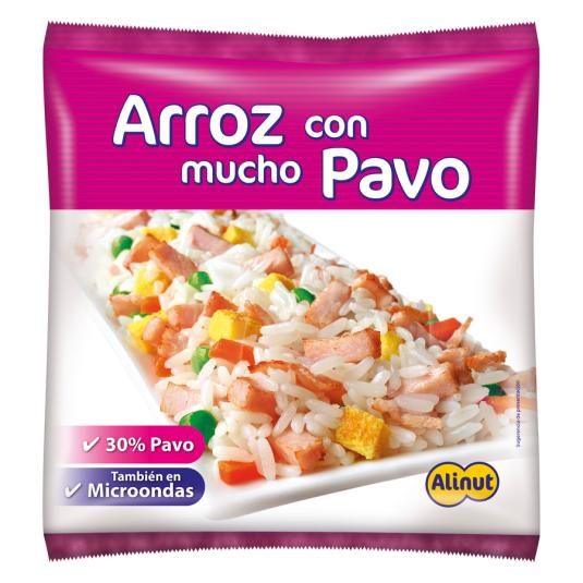 ARROZ CON PAVO ALINUT 240G