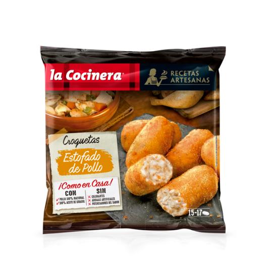 CROQUETA POLLO ARTESANA COCINERA 500G