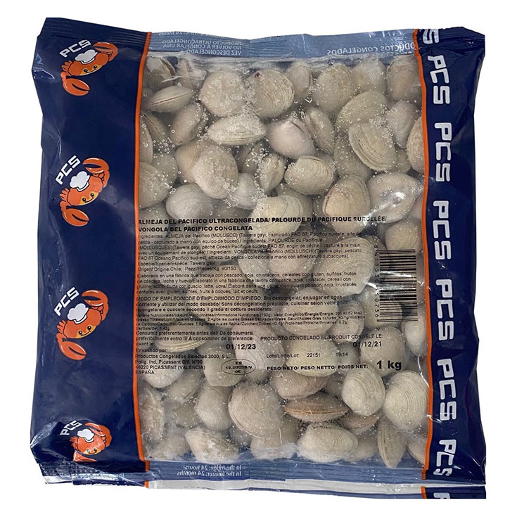 ALMEJA PACIFICO COCINARTE 1KG