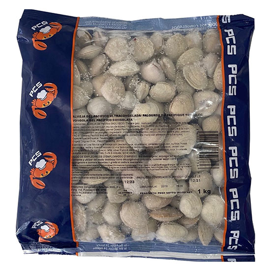 ALMEJA PACIFICO COCINARTE 1KG