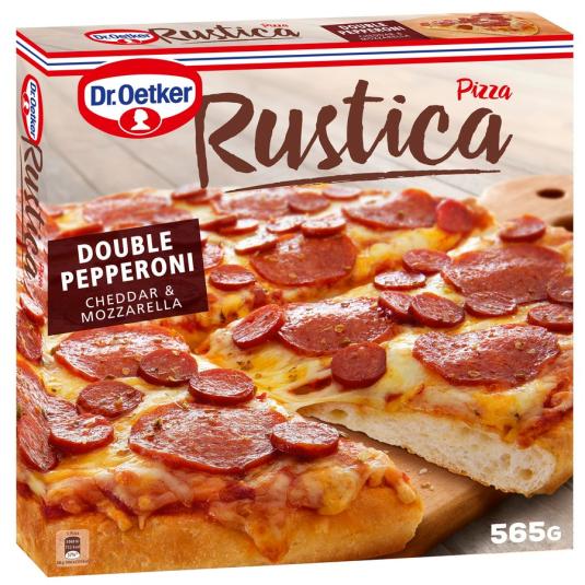 PIZZA RUSTICA PEPPERONI DR OETKER 565G