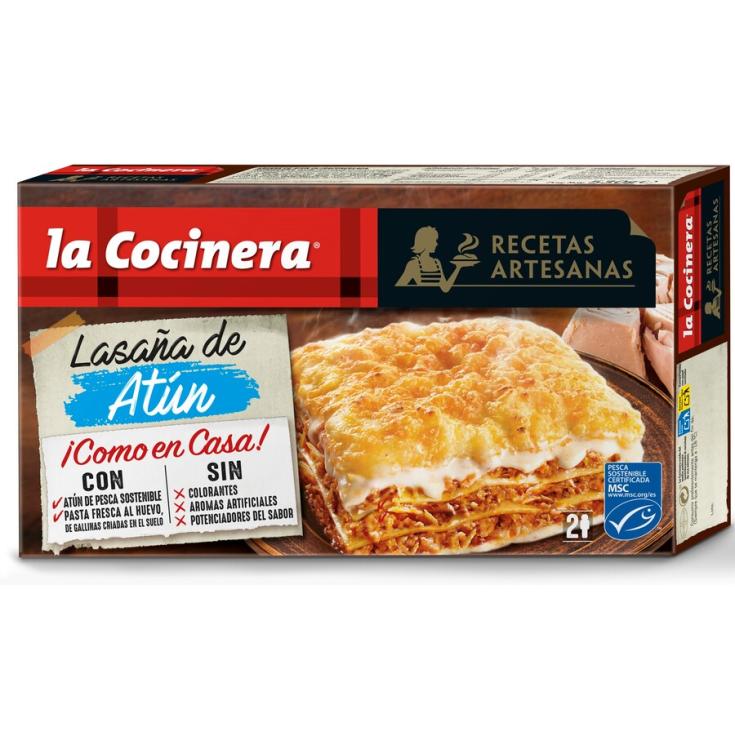 LASAÑA ATUN COCINERA 500G